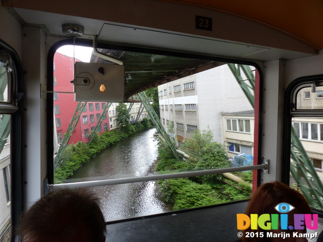 FZ016020 Schwebebahn (floating tram) tracks in Wuppertal